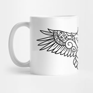 Celtic Raven Mug